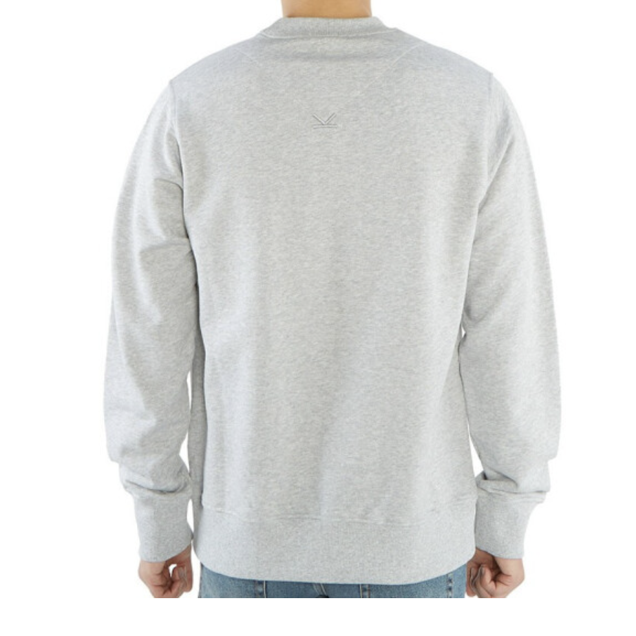 Image 5 of ケンゾーメンズレター柄ラウンドネック長袖Tシャツ  5SW000-201 4MD 94 グレー